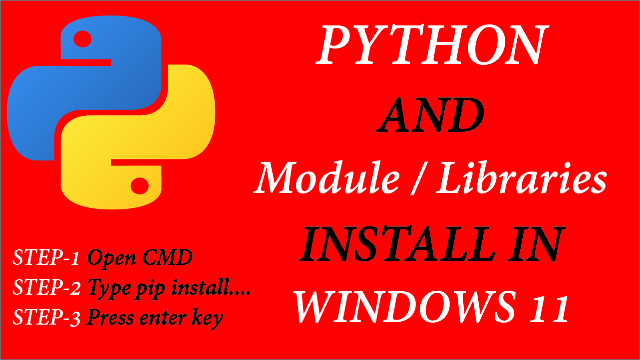 How to Install Python & Modules on Windows 10/11